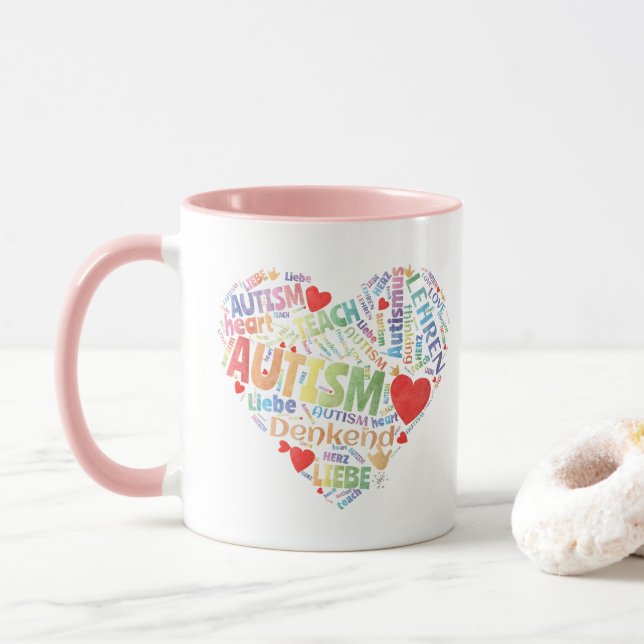 Caneca Herz - Autismus (Com Donut)