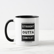 Hetero fora do contexto, Bíblia de visão de Mug Pe