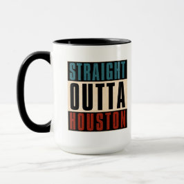 Caneca Hetero Outta Houston Texas TX EUA