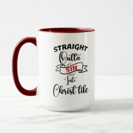 Caneca Hetero Sin em Cristo Coffee Mug