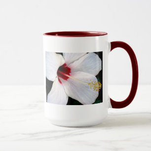 Caneca Hibisco Branco