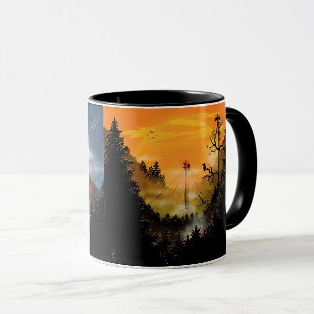 Caneca High-rise building behind the mountains (Frente Esquerda)