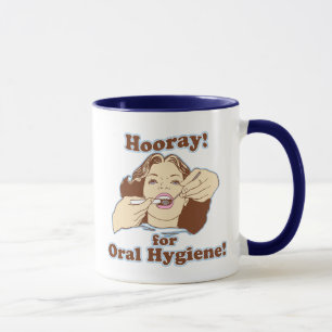 Caneca Higienista dental do dentista