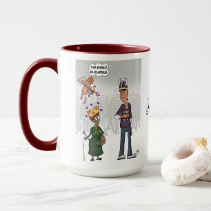 Caneca Hillarid Cupid Large Combo Mug