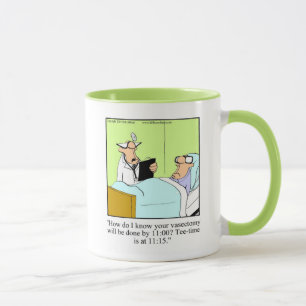 Caneca Hillarie Golf Humor Ringer Mug
