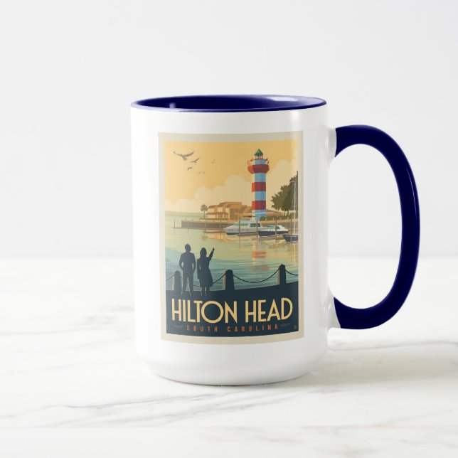 Caneca Hilton Head | Carolina do Sul (Direita)