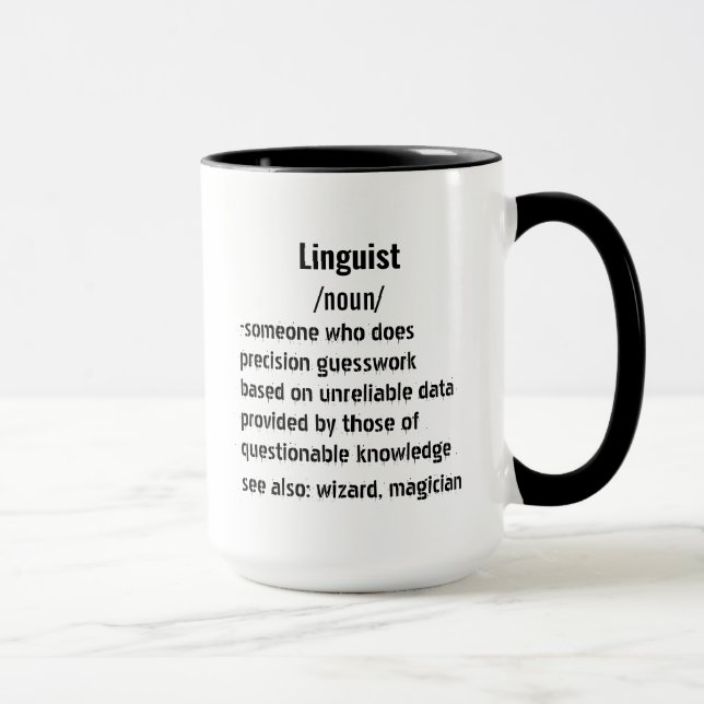 Caneca hinos Dons de definição para mulheres (Direita)