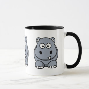 Caneca Hipopótamo Fofo