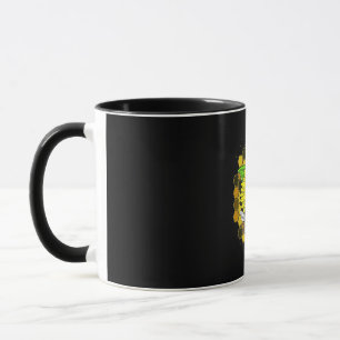 Caneca Hippie Sunflower Bees