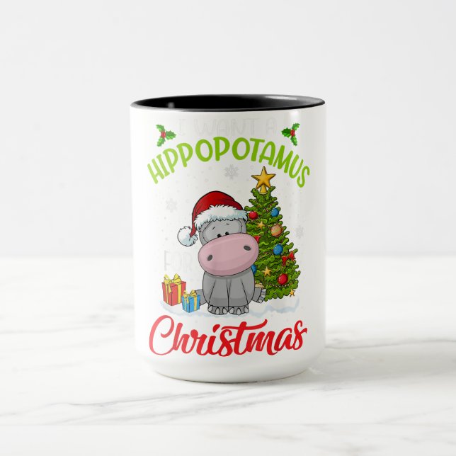 Caneca Hippo Lover Mug Tumbler | Presentes De Mug | Prese (Centro)