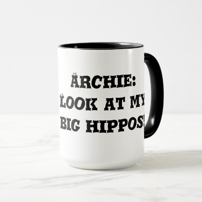 CANECA HIPPOS DE ARCHIE (Frente Esquerda)