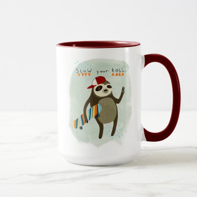 Caneca Hipster | Devagar Seu Rolamento (Direita)