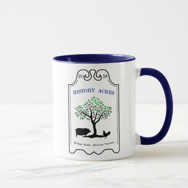 Caneca História Acres Café Mug  (Direita)