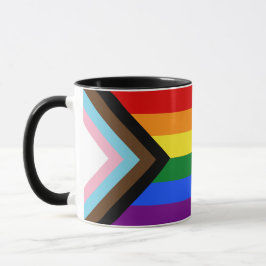 Caneca Histórias Importam Orgulho Gay Interseção Bandeira
