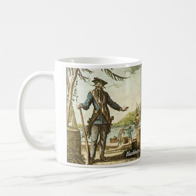 Caneca histórica de Blackbeard (Esquerda)
