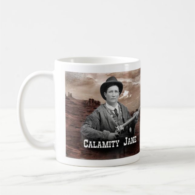 Caneca histórica de Calamity Jane (Esquerda)