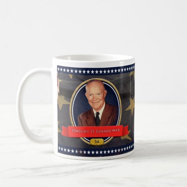 Caneca histórica de Dwight D. Eisenhower (Esquerda)