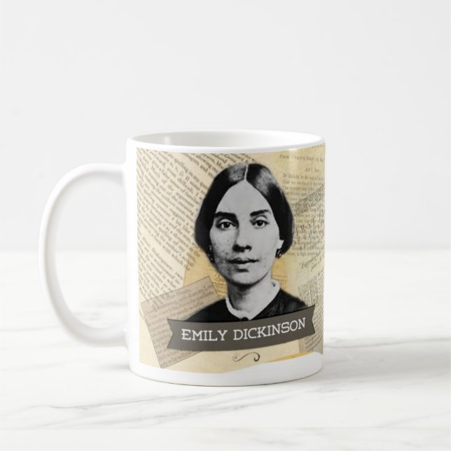 Caneca histórica de Emily Dickinson (Esquerda)