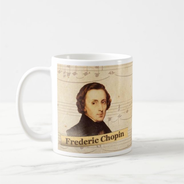 Caneca histórica de Frederic Chopin (Esquerda)