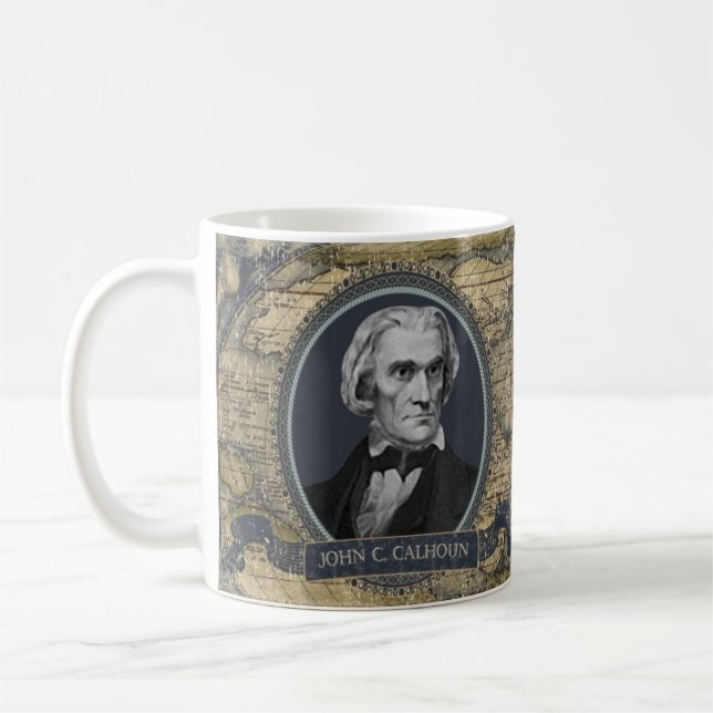 Caneca histórica de John C Calhoun (Esquerda)