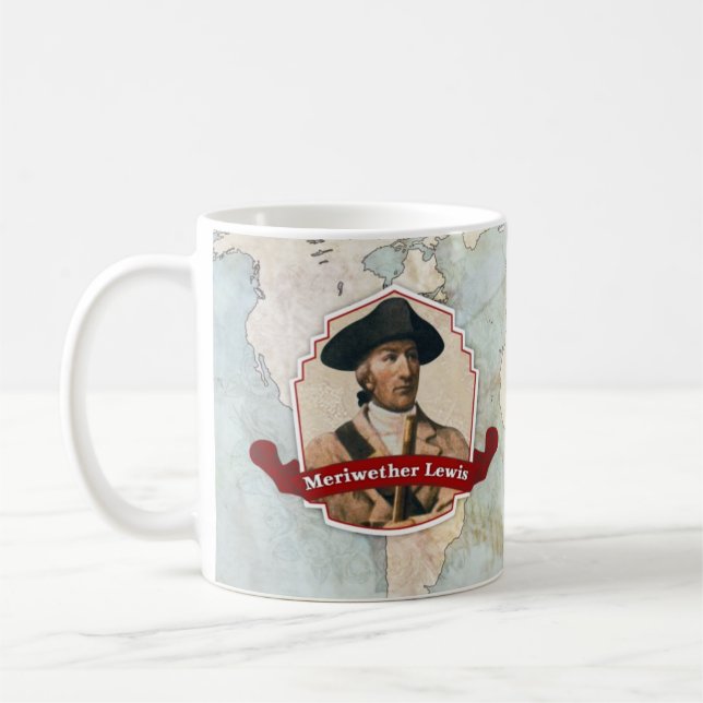 Caneca histórica de Meriwether Lewis (Esquerda)