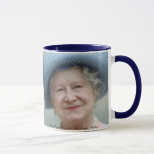Caneca HM rainha Elizabeth, mãe de rainha