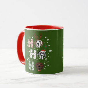 Caneca Ho Ho Grande Dane Feliz Natal