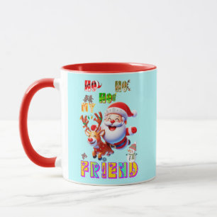 Caneca Ho Ho Ho Meu Querido Amigo