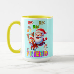 Caneca Ho Ho Ho Meu Querido Amigo