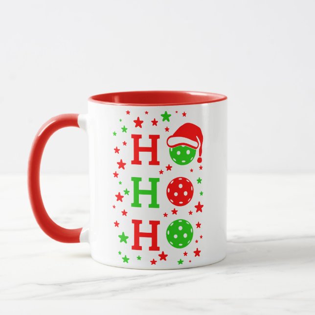 Caneca Ho, Ho, Ho Pickleball Natal (Esquerda)