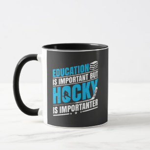 Caneca Hockey engraçado é importante
