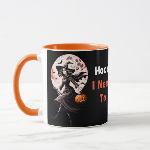 Caneca Hocus Pocus, bruxa moderna das bruxas do Halloween