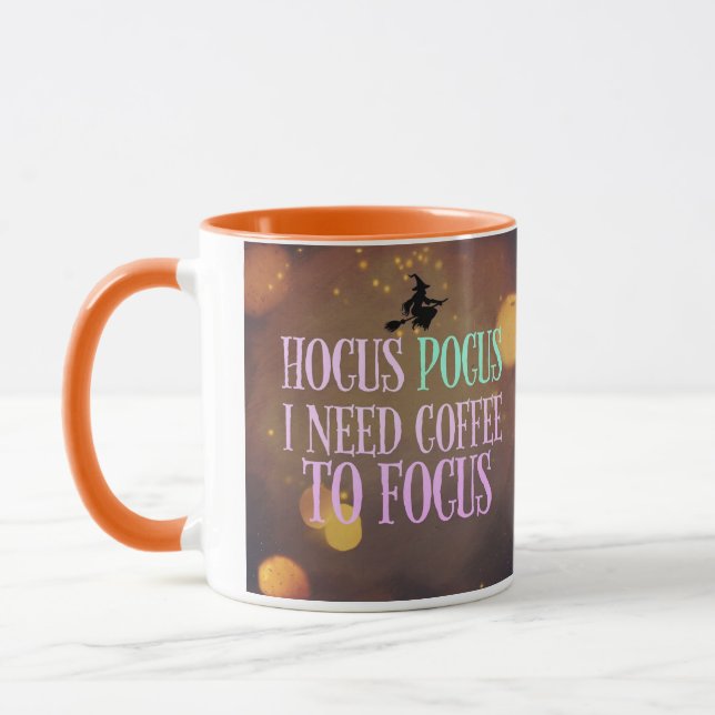 Caneca Hocus Pocus Coffee Mug - Precisa de café para foca (Esquerda)