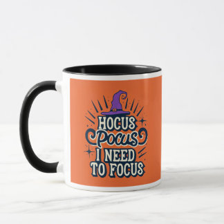 Caneca Hocus Pocus I Need to Focus - Escritório do Dia da