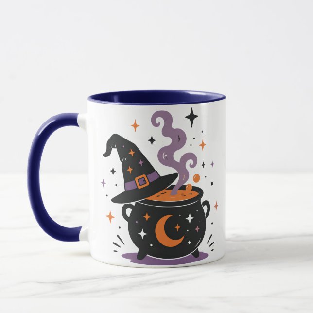 Caneca Hocus Pocus Preciso de Café para Me Concentrar Fun (Esquerda)