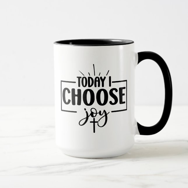 Caneca Hoje Escolho a Alegria (Direita)