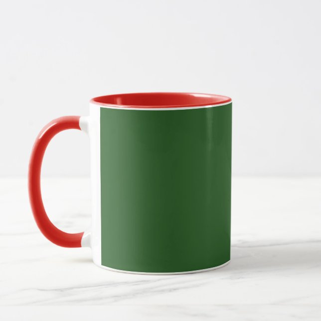 Caneca Holiday Green with Red Trim (Esquerda)