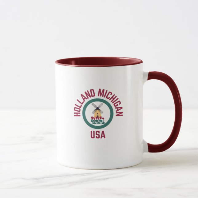 Caneca Holland Michigan Coffee Mug (Direita)