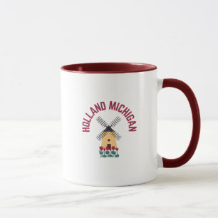 Caneca Holland Michigan Coffee Mug