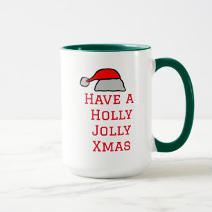 Caneca Holly Jolly Xmas