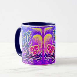 Caneca Holly Leaf e Berry Colorful