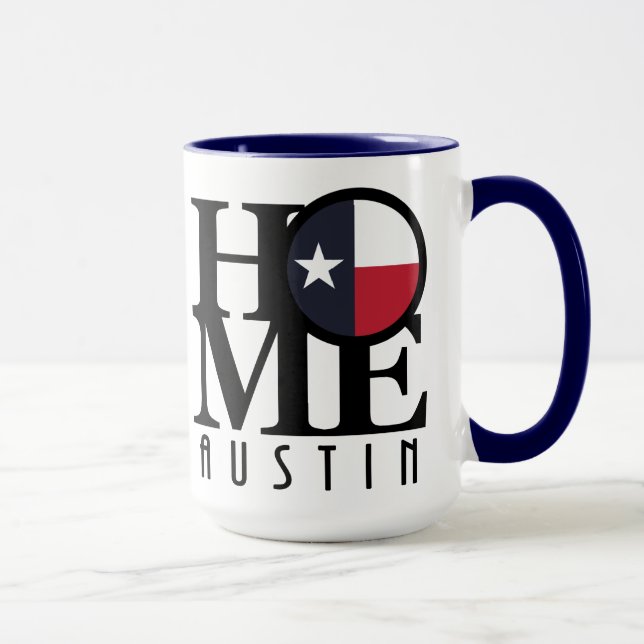 Caneca HOME Austin Texas 15oz (Direita)