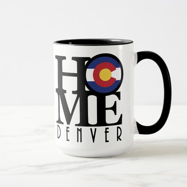 Caneca HOME Denver Colorado 15oz (Direita)