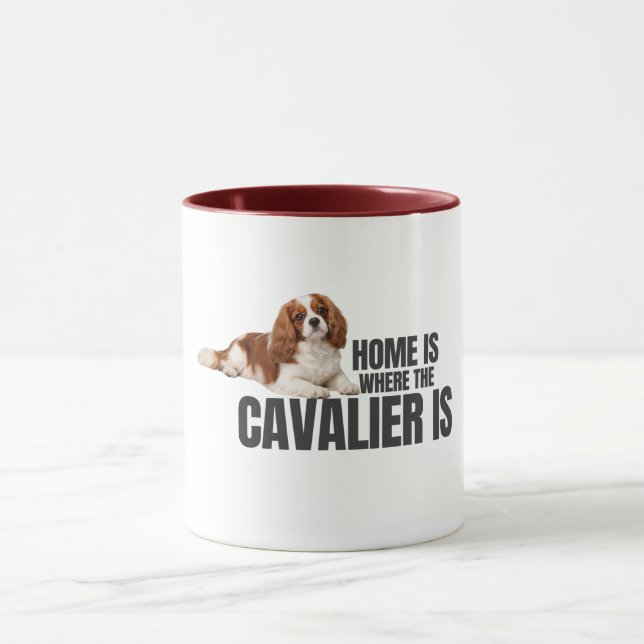 Caneca Home Is Where the Cavalier Is Mug (Centro)