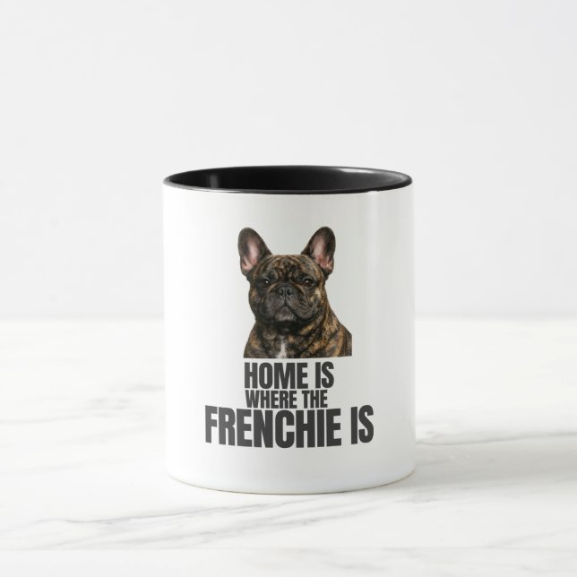 Caneca Home Is Where the Frenchie Is Mug (Centro)