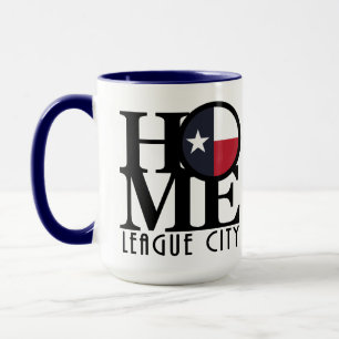 Caneca HOME League City Texas 15oz