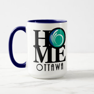 Caneca HOME Ottawa 15oz (bandeira da cidade)