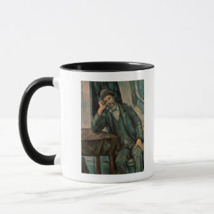 Caneca Homem de Paul Cezanne   que fuma uma tubulação