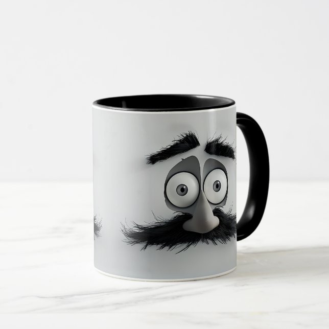 Caneca Homem Engraçado (Frente Esquerda)