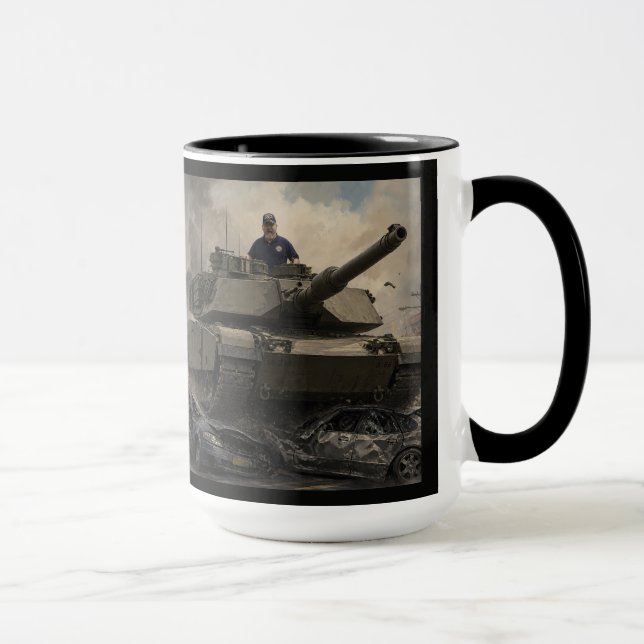 Caneca Homem no tanque (Direita)